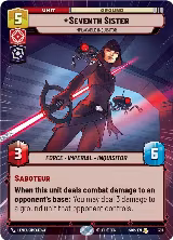 Seventh Sister - Implacable Inquisitor (Hyperspace) (397) — card price