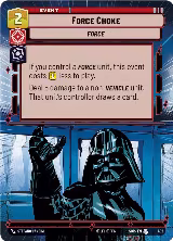 Force Choke (Hyperspace) (402) — card price