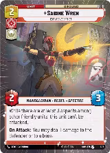 Sabine Wren - Explosives Artist (Hyperspace) (405) — card price