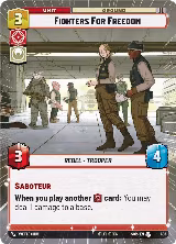 Fighters For Freedom (Hyperspace) (406) — card price