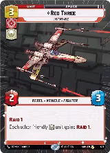 Red Three - Unstoppable (Hyperspace) (407), Spark of Rebellion — Star Wars card price