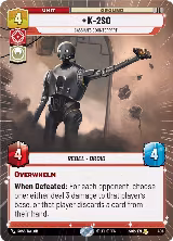 K-2SO - Cassian's Counterpart (Hyperspace) (408), Spark of Rebellion — Star Wars card price