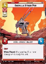 Guerilla Attack Pod (Hyperspace) (411) — card price