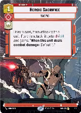 Heroic Sacrifice (Hyperspace) (413) — card price