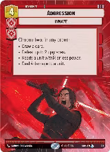Aggression (Hyperspace) (418), Spark of Rebellion — Star Wars card price