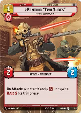 Benthic "Two Tubes" - Partisan Lieutenant (Hyperspace) (419) — card price