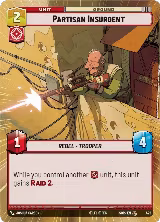 Partisan Insurgent (Hyperspace) (422) — card price