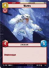 Wampa (Hyperspace) (427) — card price