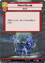 Power Failure (Hyperspace) (433), Spark of Rebellion — Star Wars card price