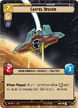 Cartel Spacer (Hyperspace) (441) — card price