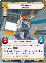 Chopper - Metal Menace (Hyperspace) (451) — card price
