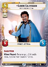Lando Calrissian - Responsible Businessman (Hyperspace) (459) — card price