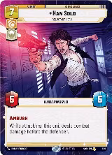 Han Solo - Reluctant Hero (Hyperspace) (460) — card price