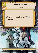 Surprise Strike (Hyperspace) (482), Spark of Rebellion — Star Wars card price