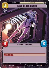 Cell Block Guard (Hyperspace) (490), Spark of Rebellion — Star Wars card price