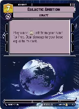 Galactic Ambition (Hyperspace) (495) — card price