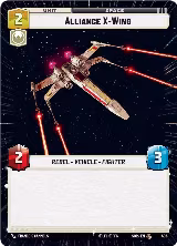 Alliance X-Wing (Hyperspace) (496), Spark of Rebellion — Star Wars card price