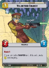 Volunteer Soldier (Hyperspace) (506) — card price