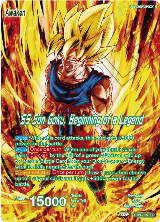 Son Goku // SS Son Goku, Beginning of a Legend (SLR) (BT24-055) — card price