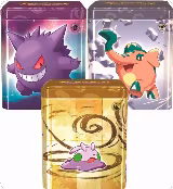 Pokemon Stacking Tins [Set of 3] (Psychic, Metal, and Dragon), Miscellaneous Cards & Products — Pokémon card price