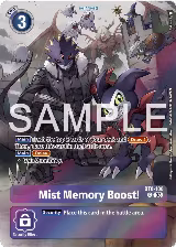 Mist Memory Boost! (Bonus Pack) (BT8-108 C) — card price