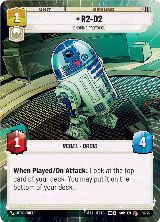 R2-D2 - Ignoring Protocol (Hyperspace) (10/20), Spark of Rebellion: Weekly Play Promos — Star Wars card price