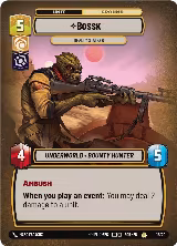 Bossk - Deadly Stalker (15/20) — card price
