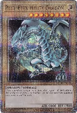 Blue-Eyes White Dragon (Quarter Century Secret Rare) (KC01-EN000) — card price
