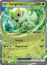 Sprigatito ex - 087 (087) — card price