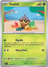 Seedot (003/162) — card price