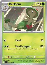 Breloom (007/162) — card price
