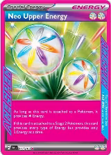 Neo Upper Energy (162/162), Temporal Forces — Pokémon card price