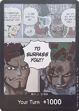 DON!! Card (Mihawk & Zoro) (Double Pack Set Vol. 3), Wings of the Captain — One Piece card price