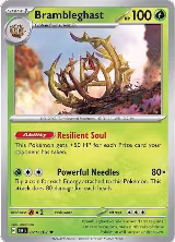 Brambleghast (021/162), Temporal Forces — Pokémon card price