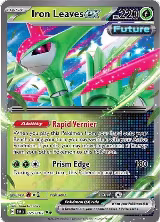 Iron Leaves ex - 025/162 (025/162), Temporal Forces — Pokémon card price