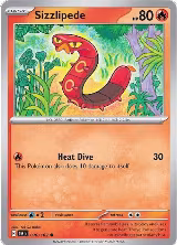 Sizzlipede (036/162) — card price