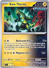 Iron Thorns (062/162), Temporal Forces — Pokémon card price