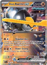 Iron Boulder ex - 099/162 (099/162), Temporal Forces — Pokémon card price