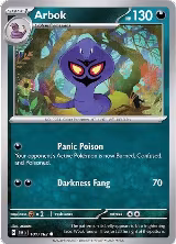 Arbok - 101/162 (101/162), Temporal Forces — Pokémon card price