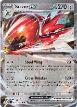 Scizor ex - 111/162 (111/162), Temporal Forces — Pokémon card price