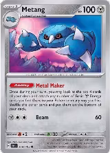 Metang (114/162), Temporal Forces — Pokémon card price