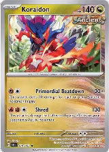 Koraidon (119/162), Temporal Forces — Pokémon card price