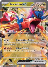 Koraidon ex (120/162), Temporal Forces — Pokémon card price