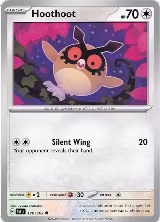 Hoothoot (126/162), Temporal Forces — Pokémon card price