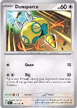 Dunsparce (128/162) — card price