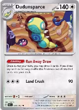Dudunsparce (129/162), Temporal Forces — Pokémon card price