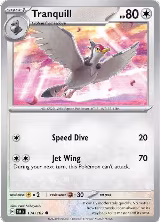 Tranquill (134/162), Temporal Forces — Pokémon card price