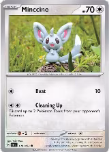 Minccino - 136/162 (136/162), Temporal Forces — Pokémon card price