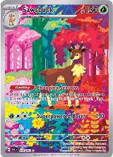 Sawsbuck - 166/162 (166/162), Temporal Forces — Pokémon card price