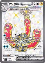 Wugtrio ex - 190/162 (190/162) — card price